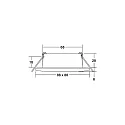 Brumberg recessed luminaire CHOOOSE square LED IP44, white dimmable 5W 510lm 2700-4000K 20-40° 20-40° CRI 80-89