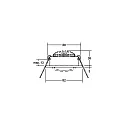 Brumberg recessed luminaire IP20, glossy, transparent, white dimmable 6W 700lm 4000K 20-40° 20-40° CRI 80-89