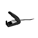 Brumberg LED Einbaustrahler-Set BB18 dim2warm inkl. Konverter, IP20, eckig, 230V, 6W 1800-3000K 460lm 38°, schwenkbar 30°, Titan matt