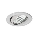 LED Einbau-Downlight-Set BB09 mit rund-Konverter, IP20, V4A, 230V, 6W 3000K 640lm 38°, dimmbar