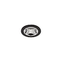 LED Einbaudownlight APOLLO MICRO, 55°, 7W, 873lm, IP20, 230V, CRI > 90, rund, 3500K, schwarz
