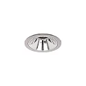 LED Einbaudownlight APOLLO MINI, 55°, 10,5W, 1385lm, IP20, 230V, CRI > 90, rund, 3500K, silber