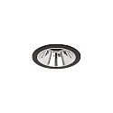 LED Einbaudownlight APOLLO MINI, 55°, 10,5W, 1391lm, IP20, 230V, CRI > 90, rund, 4000K, schwarz