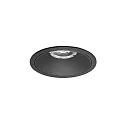 LED Einbaudownlight DIOS MIDI, 59°, 15W, 4000K, 1906lm, IP20, 230V AC, 50 Hz, CRI > 80, rund, schwarz