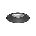 LED Einbaudownlight DIOS MAXI, 60°, 20,5W, 3000K, 2507lm, IP20, 230V AC, 50 Hz, CRI > 80, rund, schwarz