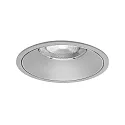 LED Einbaudownlight DIOS MEGA, 59°, 24,5W, 3000K, 2941lm, IP20, 230V AC, 50 Hz, CRI > 80, rund, silber