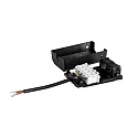 Brumberg LED-Einbaustrahler-Set BB03 inkl. DALI-Konverter + Anschlussbox, IP20, rund, 230V, 6W 3000K 640lm 38°, schwenkbar, Chrom