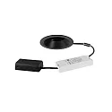 LED Einbaustrahler BINATO, 38°, 6W, 4000K, 720lm, IP20, dreh- und schwenkbar, DALI dimmbar, rund, schwarz