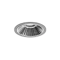 LED Einbaudownlight APOLLO MIDI, 55°, 14W, 1743lm, IP20, 230V, CRI > 90, rund, 4000K, silber