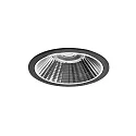 LED Einbaudownlight APOLLO MIDI, 55°, 14W, 1721lm, IP20, 230V, CRI > 90, rund, 3000K, schwarz