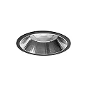 LED Einbaudownlight APOLLO MEGA, 55°, 24W, 3008lm, IP20, 230V, CRI > 90, rund, 3000K, schwarz