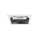 LED Einbaudownlight APOLLO MAXI, 55°, 20,2W, 2450lm, IP20, 230V, CRI > 90, quadratisch, 4000K, weiß