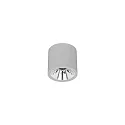 LED Aufbau-Downlight APOLLO MINI, Ø 11.8cm, Reflektor glatt, CRi >90, UGR <19, DALI, 10.5W 3500K 55°, silber