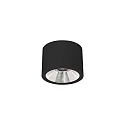 LED Aufbau-Downlight APOLLO MIDI, Ø 16.8cm, Reflektor glatt, CRi >90, UGR <19, schaltbar, 14.5W 3500K 55°, schwarz