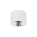 LED Aufbau-Downlight APOLLO MAXI, Ø 20.8cm, Reflektor glatt, CRi >90, UGR <19, schaltbar, 20.5W 4000K 55°, weiß