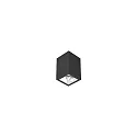 LED Aufbau-Downlight APOLLO MICRO, 8.7x8.7cm, Reflektor glatt, CRi >90, UGR <19, DALI, 7W 4000K 55°, schwarz