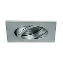 Decken-Einbau-Lautsprecher SINDEE-R, IP20, quadratisch, 3/4W, 20 Ohm, rund, DA Ø 6.8cm, IP20, schwenkbar, alu matt