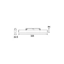 Brumberg LED Schienen-Lichtbalken PEPA LINEAR LENS, 48V DC, CRi >90, UGR <13, DALI-2 dimmbar, starr, 32.8cm, 14.6W 3000K 24°