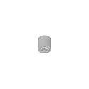LED Aufbau-Downlight APOLLO MICRO, Ø 8.7cm, Reflektor facettiert, CRi >90, UGR <19, schaltbar, 7W 4000K 55°, silber