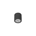 LED Aufbau-Downlight APOLLO MINI, Ø 11.8cm, Reflektor facettiert, CRi >90, UGR <19, schaltbar, 10.5W 4000K 55°, schwarz