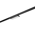 3-phase spot BALI MINI DA-WB 96°/83° DALI-2 - 29.4CM rotatable, DALI controllable, with lens optics IP20, black matt dimmable