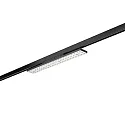 3-phase spot BALI MIDI DA 25°/25° DALI-2 - 58.7CM rotatable, DALI controllable, with lens optics IP20, black matt dimmable