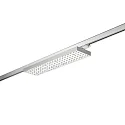 3-phase spot BALI MEGA DA 25°/25° DALI-2 - 58.7CM rotatable, DALI controllable, with lens optics IP20, silver matt dimmable
