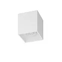 surface luminaire TURN-S GU10 1 flame, rigid, square IP20, white matt dimmable