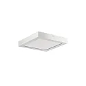 LED-Aufbau-Panel REFIDO, IP20 IK03, 32.5 x 32.5cm, UGR<19, weiß, 13.5W 3000/4000K (2CCT) 1550lm 85°, DALI-2 dimmbar