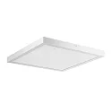 LED-Aufbau-Panel REFIDO, IP20 IK03, 62.5 x 62.5cm, UGR<19, weiß, 31W 3000/4000K (2CCT) 4450lm 85°, DALI-2 dimmbar