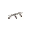 Deckenstrahler TAGES, 3-flammig, eckig, lang, 3x GU10, dreh- / schwenkbar, Aluminium, strukturweiß