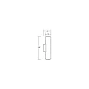 Brumberg wall luminaire TOMEK up / down, 2 flames, round GU10 IP20, white matt dimmable