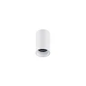 Aufbau-Downlight TOMEK, rund, 1-flammig, GU10, Aluminium, strukturweiß