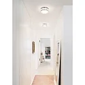 Brumberg wall and ceiling luminaire EREVAN Ø 28CM 2 flames E27 IP44, chrome, glossy dimmable