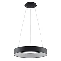 LED Pendelleuchte GEORGA 2CCT, IP20, Ringform, Ø 60cm, 42W 3000/4000K 1950lm 110°, dimmbar, weiß