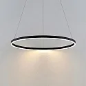 Brumberg LED Pendelleuchte GRAHAM. IP20, Ringform 1-fach, rund, Ø 80cm, 230V, 50W 3000K 2300lm 110°, dimmbar, strukturschwarz