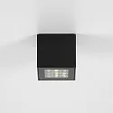 Brumberg Outdoor LED Deckenanbauleuchte BLOKK, 30°, 22W, 3000K, 1600lm, IP65, quadratisch, strukturgraphit