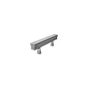 LED Wallwasher, 60,4cm, 22W, IK08, CRI >80, IP66, titan / Glas transparent, 10|40°, 4000K