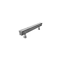 LED Wallwasher, 93cm, 33W, IK08, CRI >80, IP66, titan / Glas transparent, 30°, 3500K