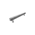 LED Wallwasher, 115cm, 44W, IK08, CRI >80, IP66, titan / Glas transparent, 30°, 4000K