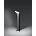 Brumberg Bollard lamp FAGI with motion detector, switchable LED IP54, graphite 