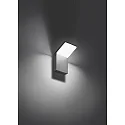 Brumberg Outdoor wall luminaire INO switchable LED IP54, graphite