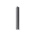 LED Außenwandleuchte MASBATE, IP65, 3CCT, schaltbar, schwarz matt / opal