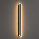 Brumberg LED Außenwandleuchte MASBATE, IP65, 3CCT, schaltbar, schwarz matt / opal, 60cm, 29W 3000/4000/6000K 610lm 110°