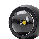 Brumberg LED Außenwandleuchte MILNE, IP54 IK04, 2-flammig, 9W 3000/4000/6500K (3CCT) 640lm 2x60°, strukturschwarz / Linsenoptik klar