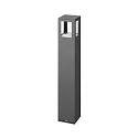 LED Pollerleuchte KORRA IP54, 230V AC, 50 Hz, 7W, 3000K, 250lm, graphit, schaltbar