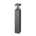 LED Pollerleuchte MEDUSA IP54, 230V AC, 50 Hz, 9W, 3000K, 532lm, rund, graphit, schaltbar