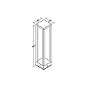 Brumberg Bollard lamp ABEE  switchable LED IP65, graphite 