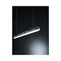 Brumberg LED Feuchtraum Wannenleuchte HUMID ONE PRO, 55W, 4000K, 7100lm, IP65, DALI dimmbar, grau
