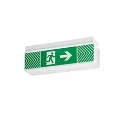 Rettungszeichenleuchte EKW 18 m, ein-/zweiseitig, weiß